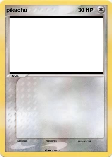 Pokemon pikachu