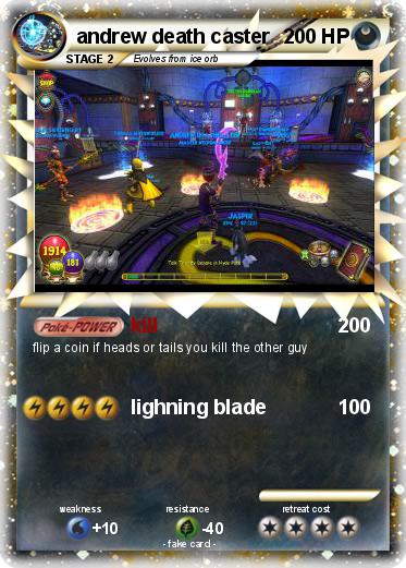 Pokemon andrew death caster