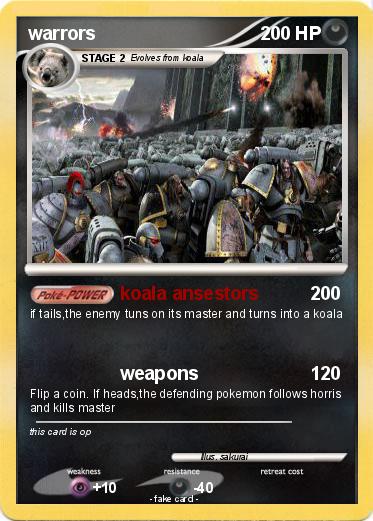 Pokemon warrors