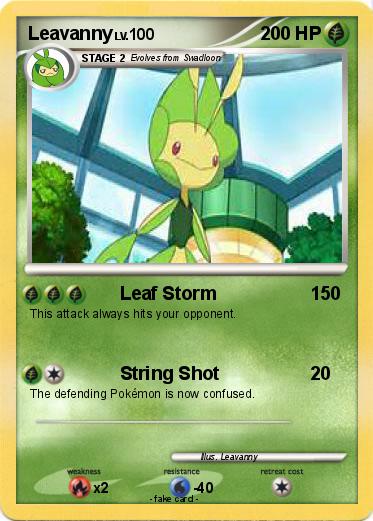 Pokemon Leavanny