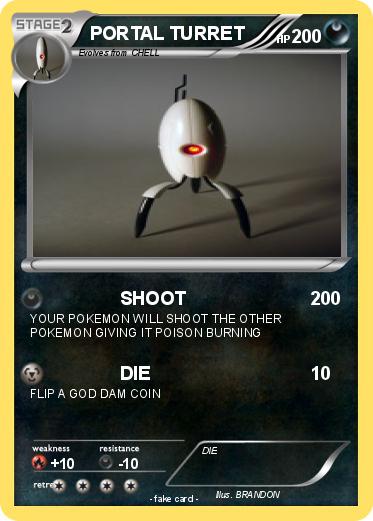 Pokemon PORTAL TURRET