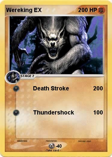 Pokemon Wereking EX