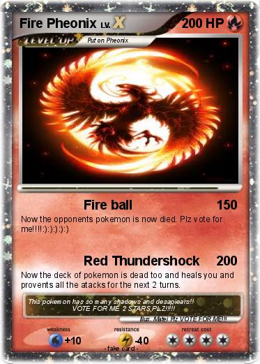 Pokemon Fire Pheonix