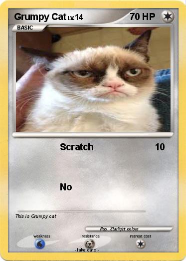 Pokemon Grumpy Cat