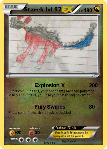 Pokemon Starek lvl 92