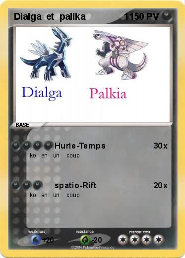 Pokemon Dialga  et  palika               1
