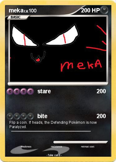 Pokemon meka