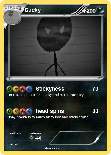 Pokemon Sticky