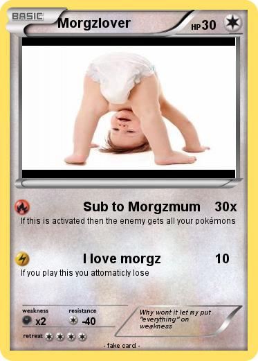 Pokemon Morgzlover