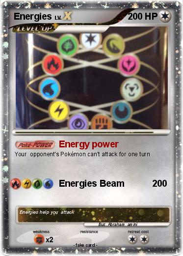 Pokemon Energies