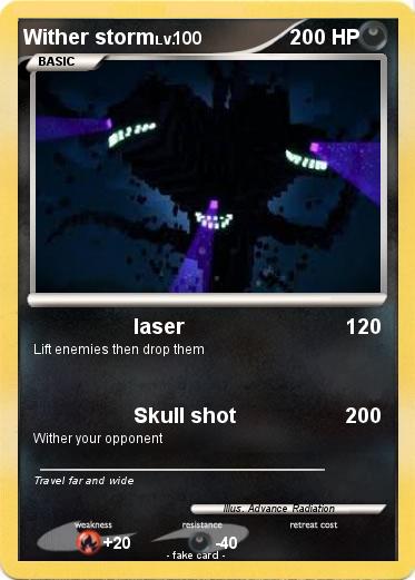 Pokemon Wither storm