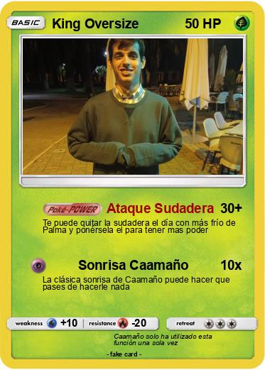 Pokemon King Oversize