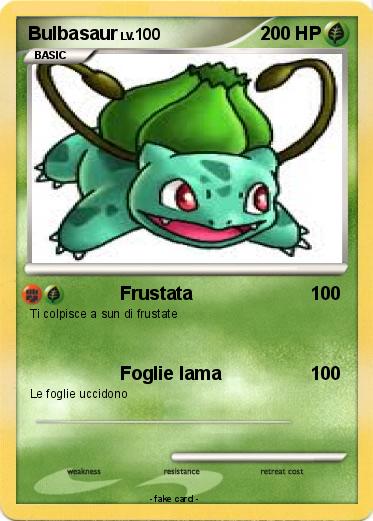 Pokemon Bulbasaur