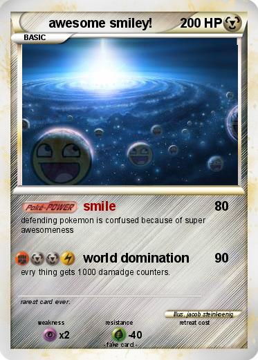 Pokemon awesome smiley!