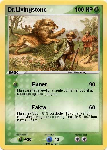 Pokemon Dr.Livingstone