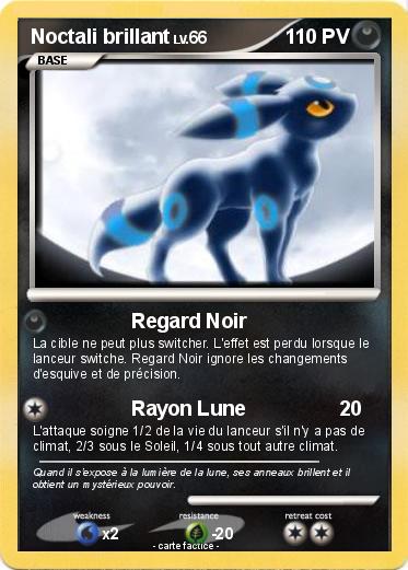 Pokemon Noctali brillant