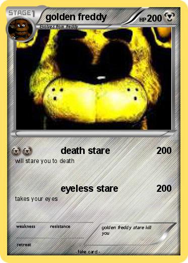 Pokemon golden freddy