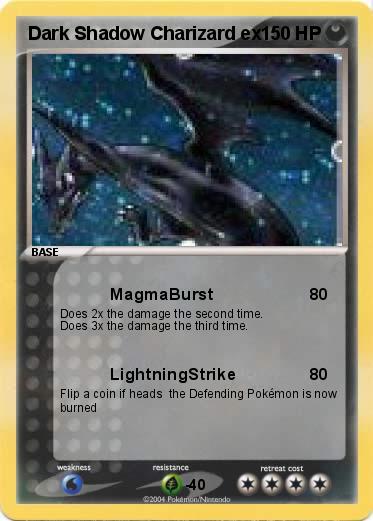 Pokemon Dark Shadow Charizard ex