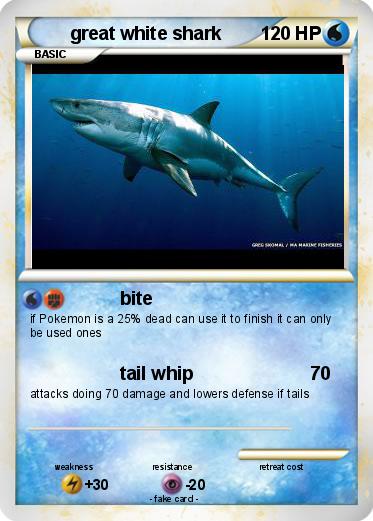 Pokemon great white shark