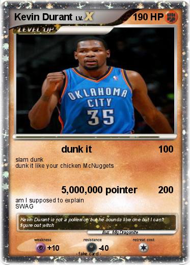 Pokemon Kevin Durant