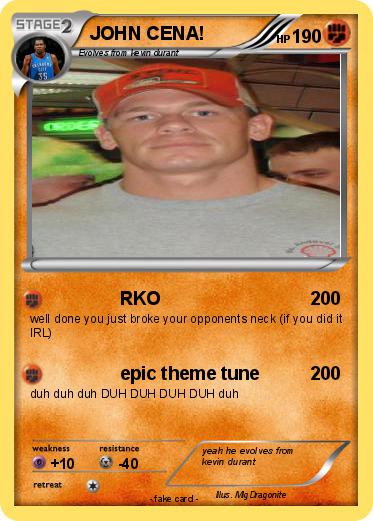 Pokemon JOHN CENA!