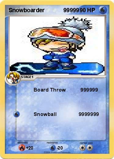 Pokemon Snowboarder            99999