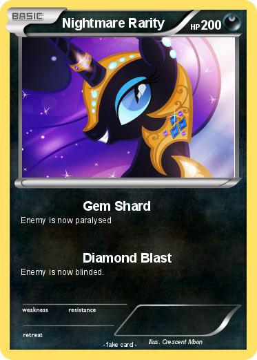 Pokemon Nightmare Rarity
