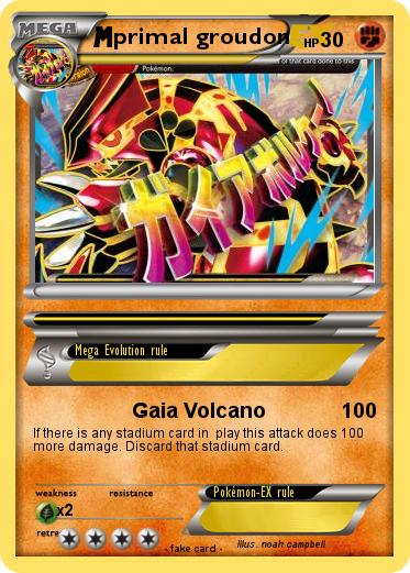 Pokemon primal groudon