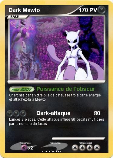 Pokemon Dark Mewto