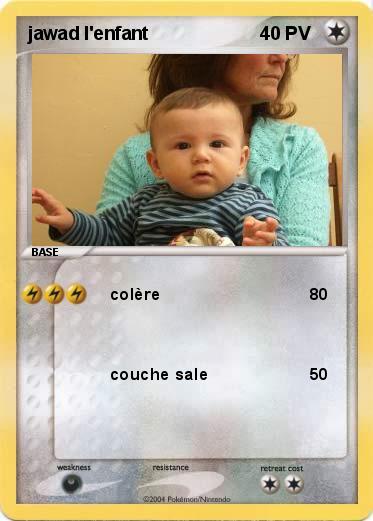 Pokemon jawad l'enfant