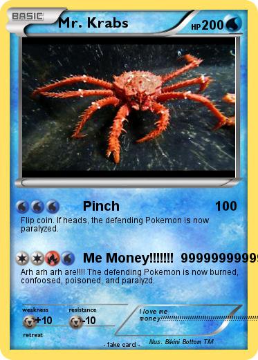 Pokemon Mr. Krabs