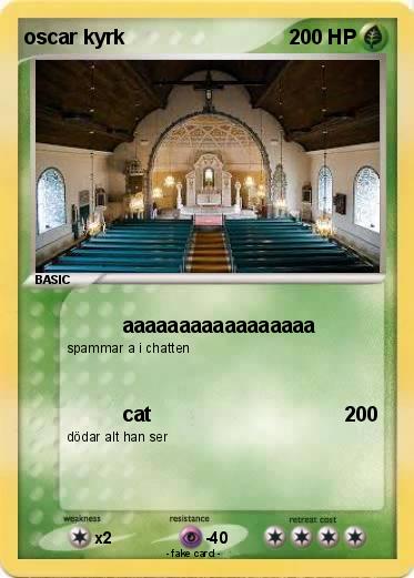 Pokemon oscar kyrk