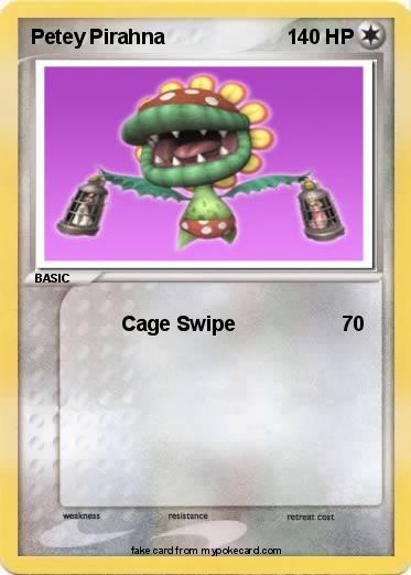 Pokemon Petey Pirahna