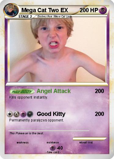 Pokemon Mega Cat Two EX