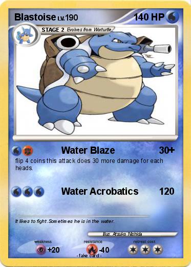 Pokemon Blastoise