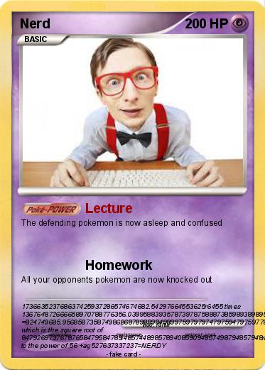 Pokemon Nerd