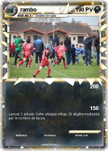 Pokémon rambo 149 149 - Ma carte Pokémon