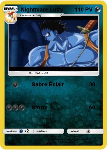 Pokemon Nightmare Luffy