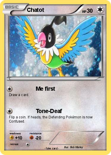Pokemon Chatot