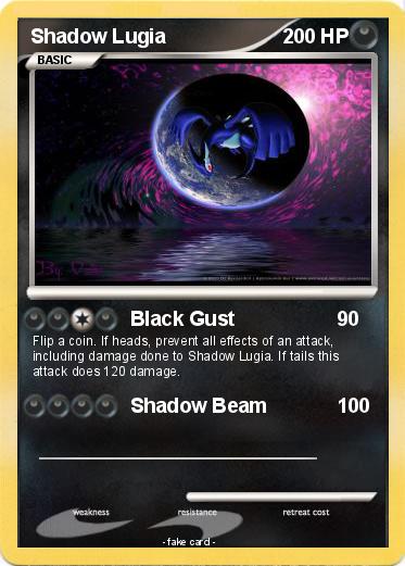 Pokemon Shadow Lugia