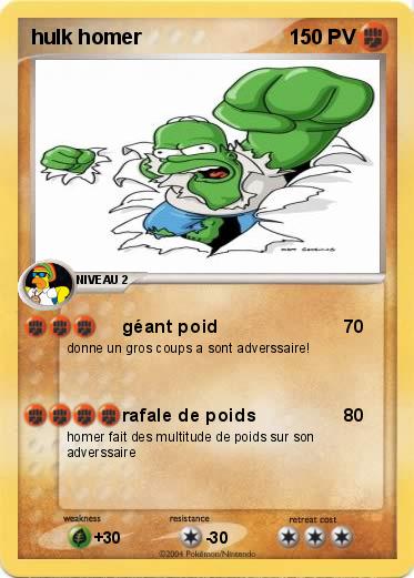 Pokemon hulk homer