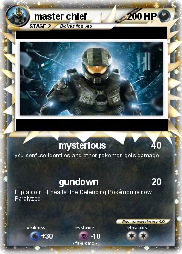 Pokemon master chief