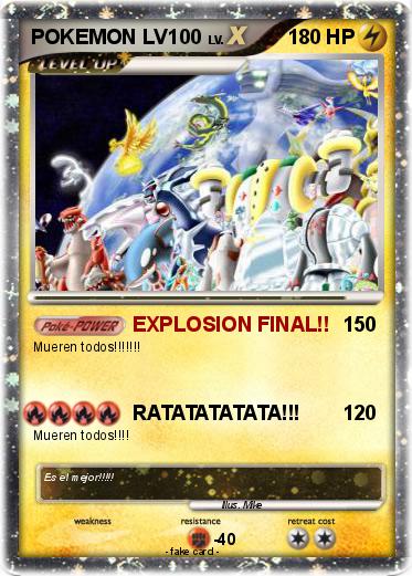 Pokemon POKEMON LV100