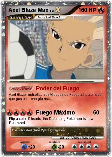 Pokemon Axel Blaze Max