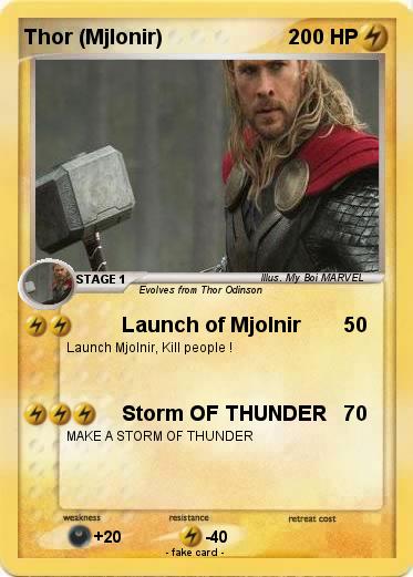 Pokemon Thor (Mjlonir)