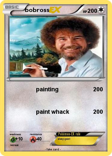 Pokemon bobross