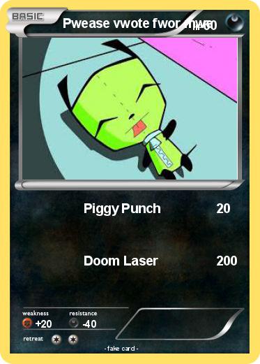 Pokemon Pwease vwote fwor mwe