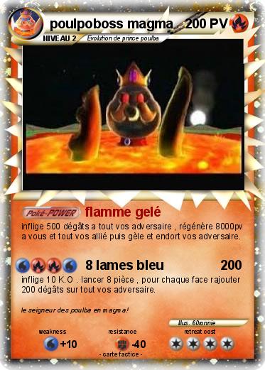 Pokemon poulpoboss magma
