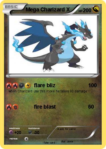 Pokemon Mega Charizard X