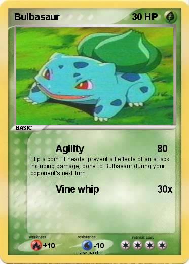Pokemon Bulbasaur